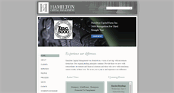 Desktop Screenshot of hamiltoncapital.com